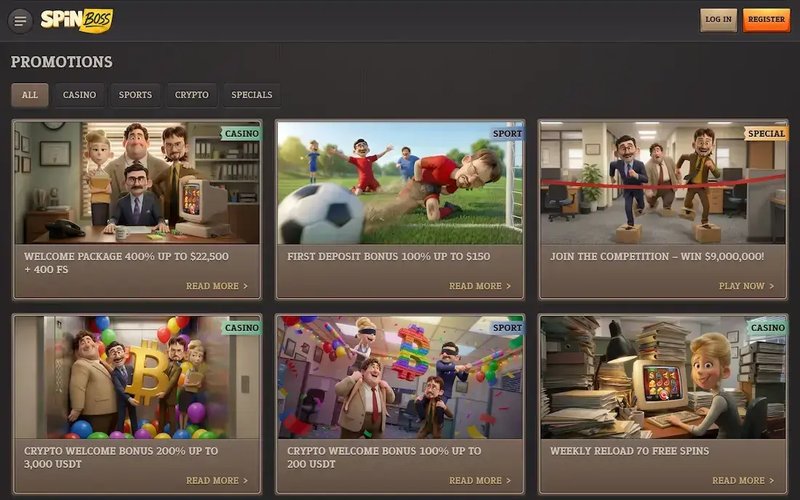 Spinboss casino online in United Kingdom